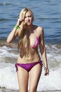 Ava Sambora in a bikini