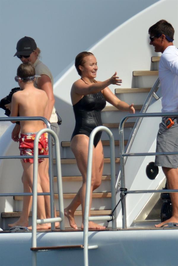 Hayden Panettiere in a bikini