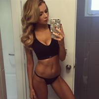 Olivia Attwood taking a selfie