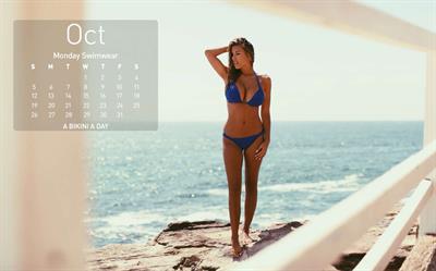 Devin Brugman in a bikini