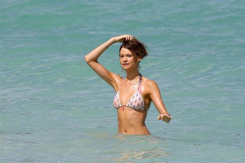 Behati Prinsloo in a bikini