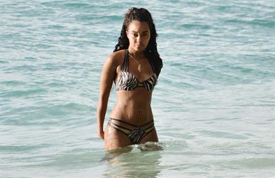 Leigh Anne Pinnock in a bikini