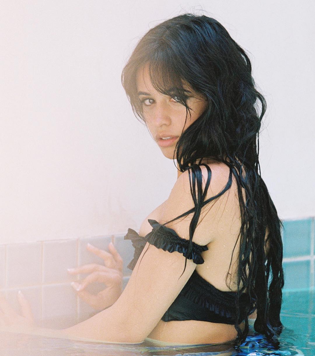 Camila Cabello Pictures Camila Cabello sexy photos posted to instagram showing some nice cleavage.