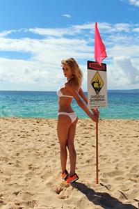 Lindsay Hancock in a bikini