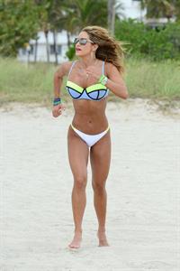 Jennifer Nicole Lee in a bikini