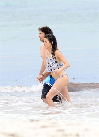 Nikki Reed in a bikini