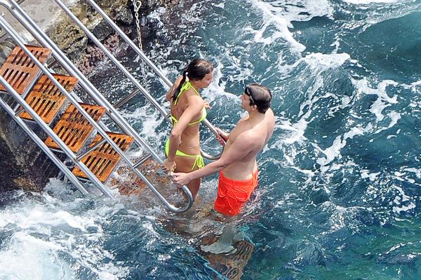 Irina Shayk in a bikini