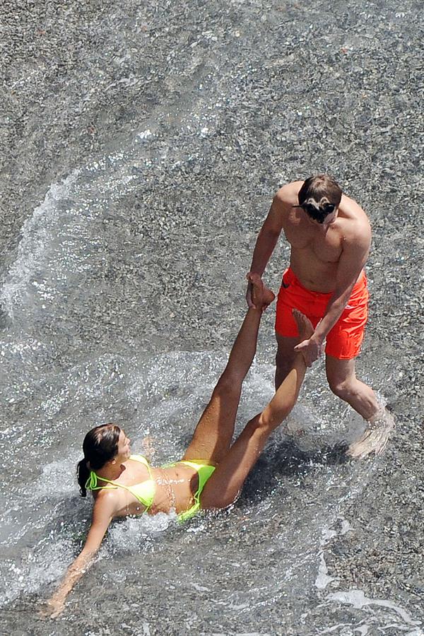 Irina Shayk in a bikini