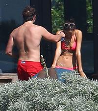 Irina Shayk in a bikini