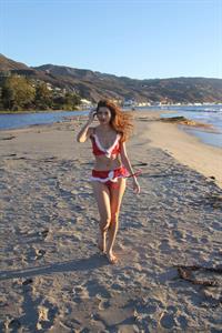 Blanca Blanco in a bikini