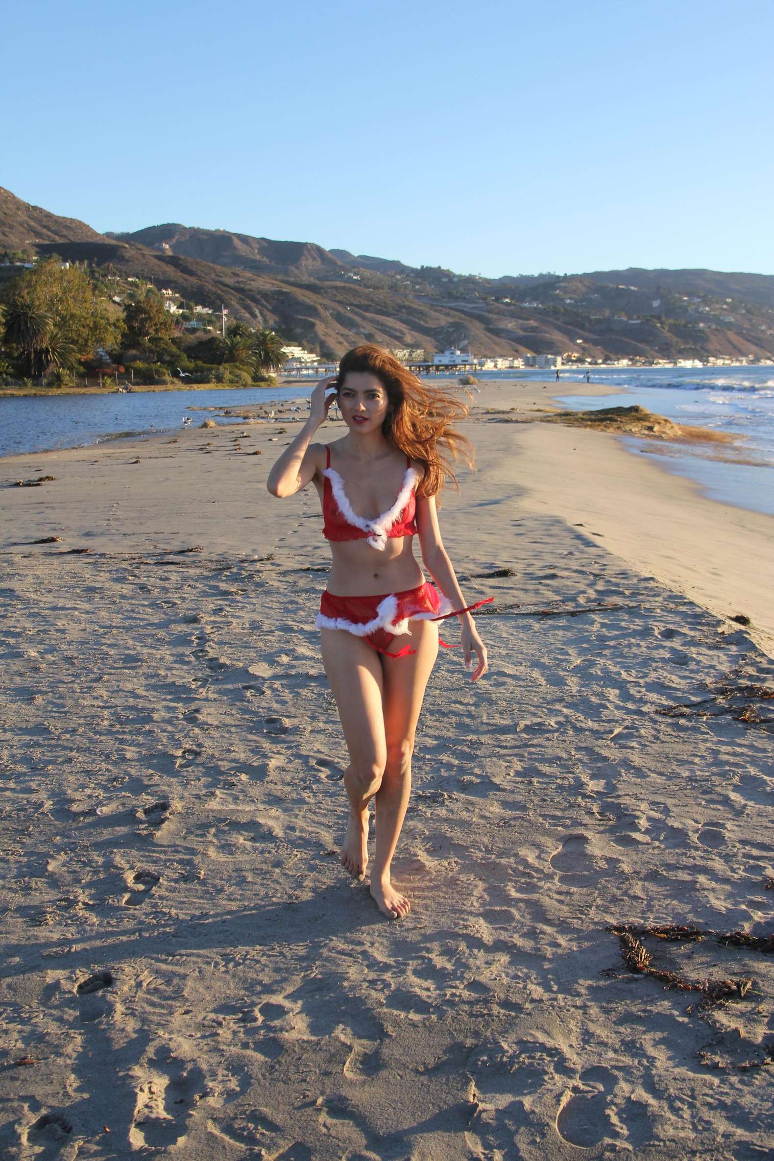 Blanca Blanco in a bikini