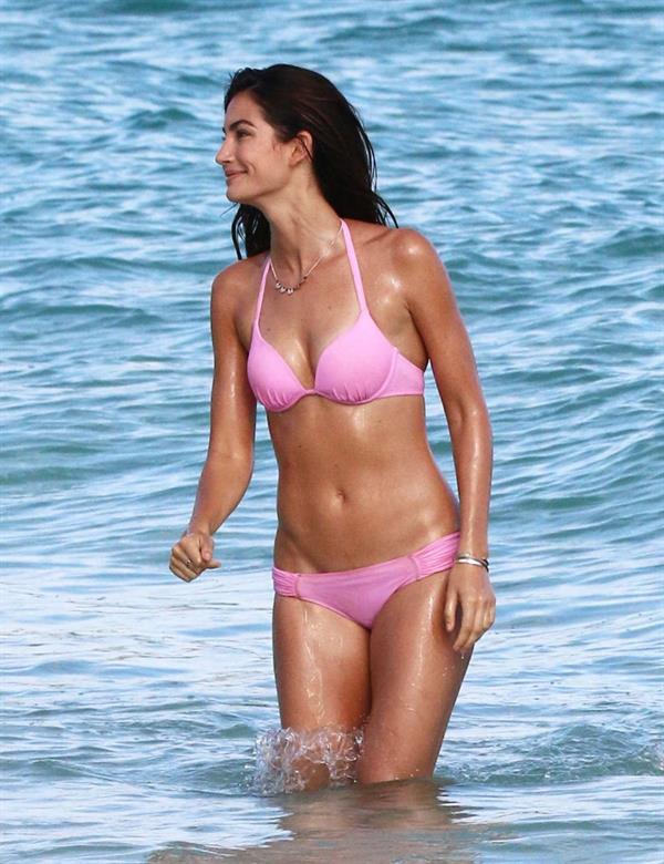 Lily Aldridge in a bikini