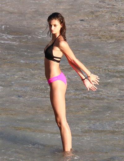 Taylor Marie Hill in a bikini