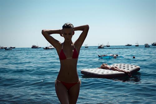 Rachel Cook in a bikini