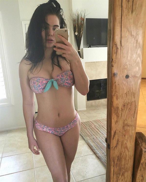 McKayla Maroney in a bikini taking a selfie