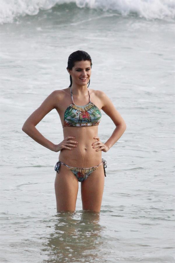Isabeli Fontana in a bikini
