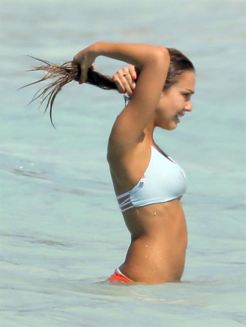 Jessica Alba in a bikini