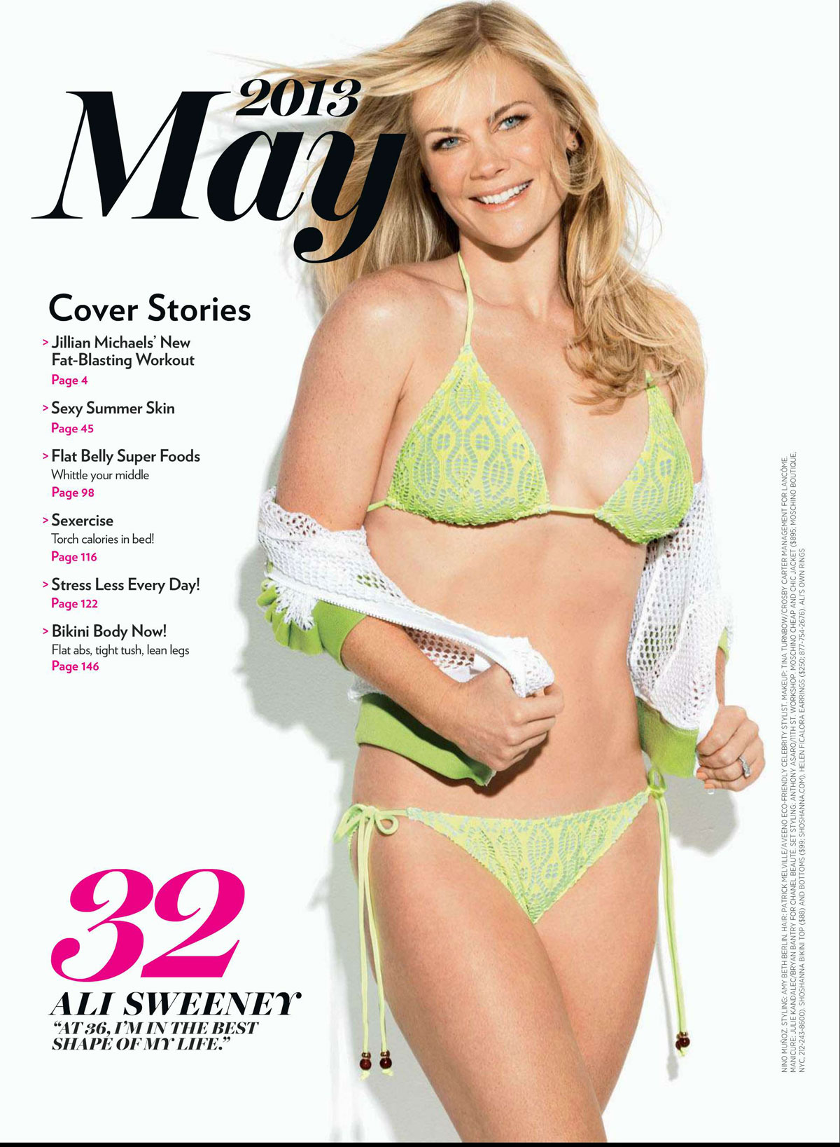 Alison Sweeney in a bikini