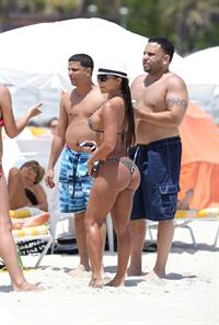 Vida Guerra in a bikini - ass