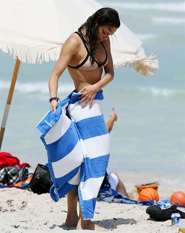 Michelle Rodriguez in a bikini