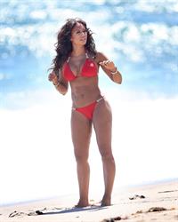 Melanie Brown in a bikini