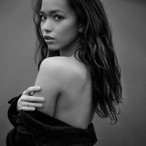 Kitrysha Pictures Kitrysha nude photo shoot showing her naked ass and topless boobs.
