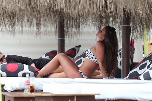 Brooke Vincent in a bikini