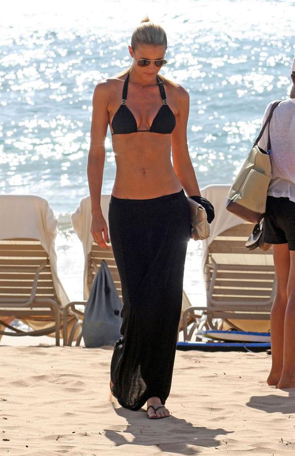 Paige Butcher in a bikini