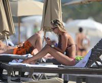 Lauren Stoner in a bikini