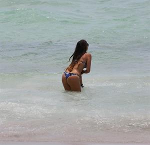Claudia Romani in a bikini - ass