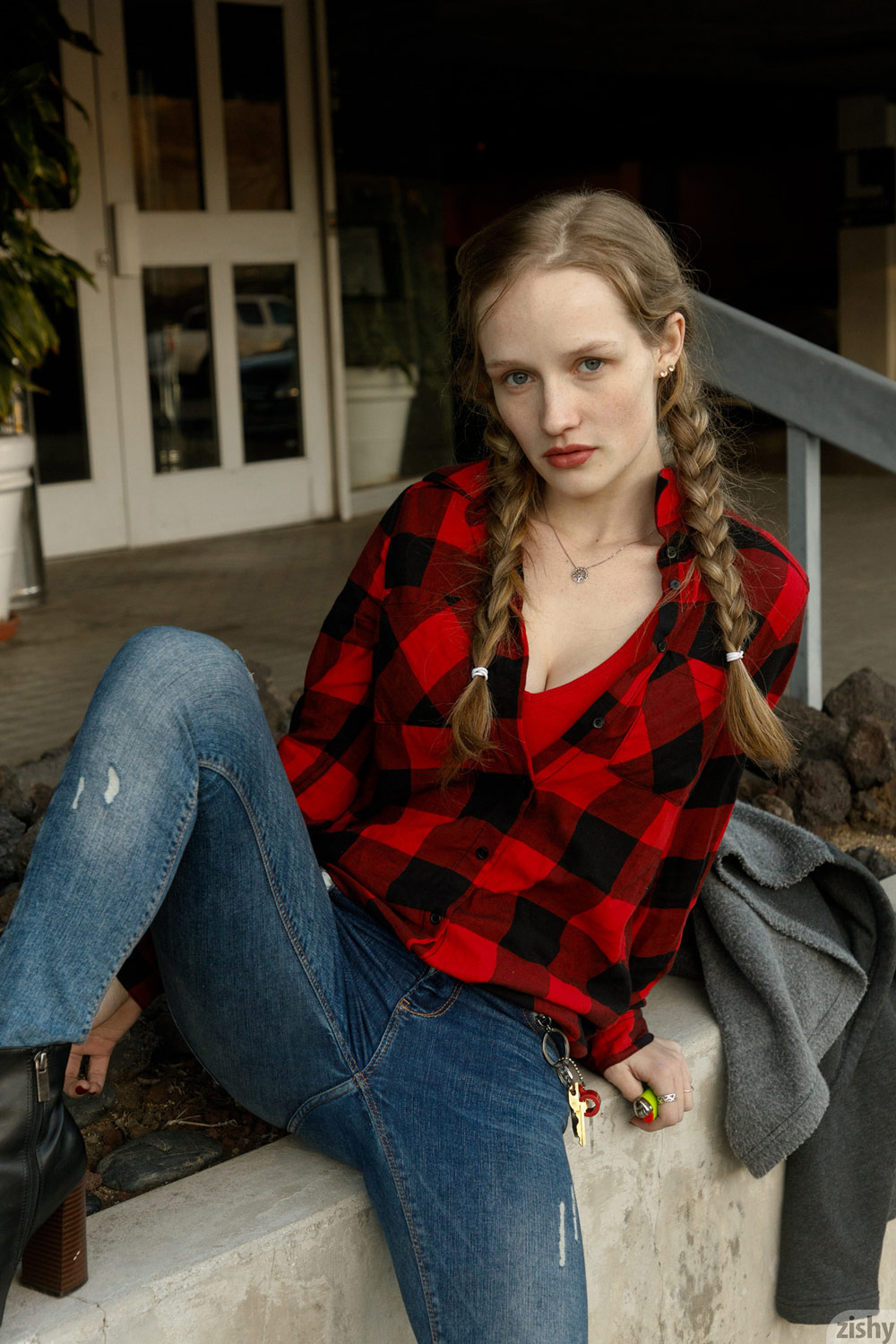 Giana Van Patten Plaid Shirt