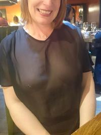 Sexy London Milf always got my boobs and nipples on show all over London 