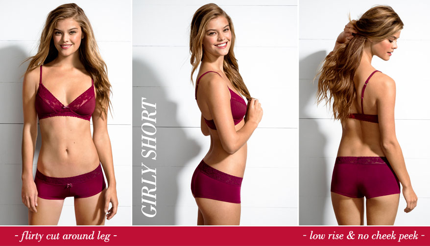 Nina Agdal Aerie: Bra Undie Guide (October 2013) 