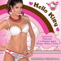 Carla Ossa in lingerie