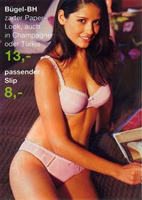 Carla Ossa in lingerie