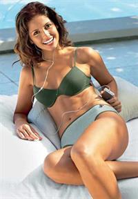 Carla Ossa in lingerie