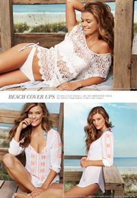 Nina Agdal in lingerie