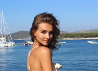 Rachel Cook in a bikini