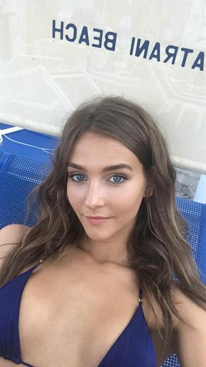 Rachel Cook in a bikini