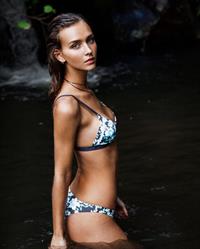 Rachel Cook in a bikini
