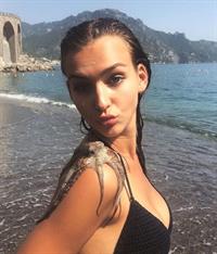 Rachel Cook in a bikini