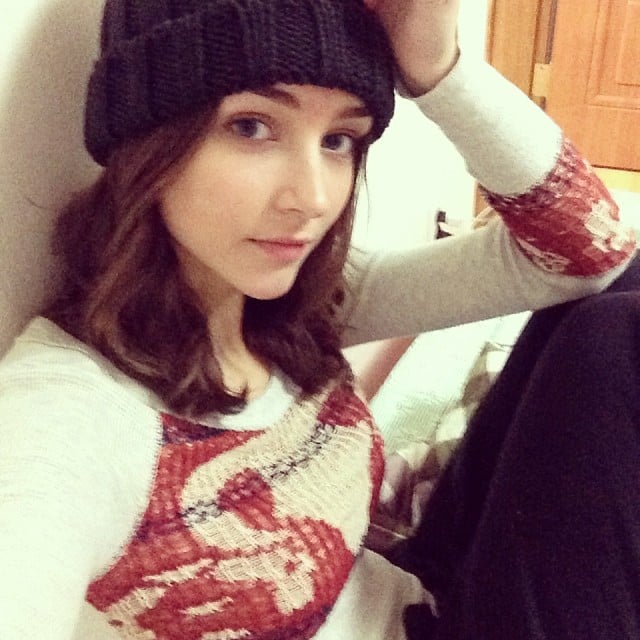 Rachel Cook taking a selfie