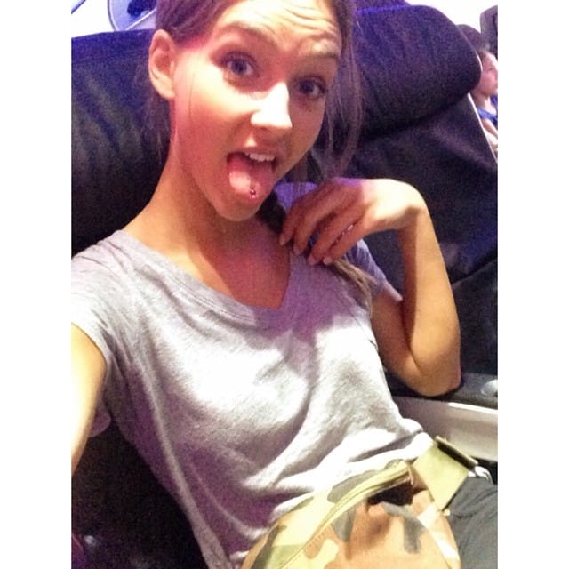 Rachel Cook taking a selfie