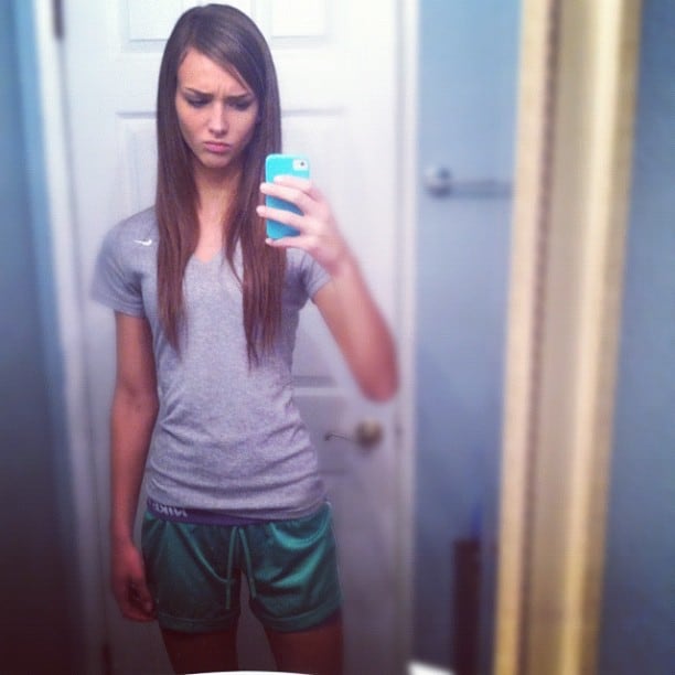 Rachel Cook taking a selfie