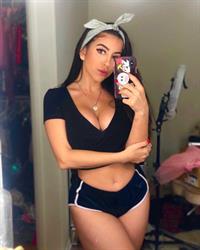 Lena The Plug taking a selfie