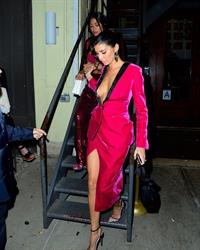 Nicole Williams nip slip wardrobe malfunction seen by paparazzi flashing her braless boobs seen by paparazzi.




