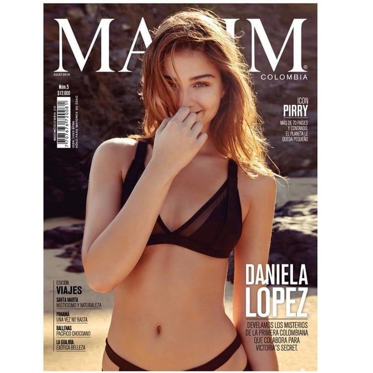 Daniela Lopez in a bikini