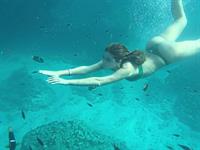 Daniela Lopez in a bikini