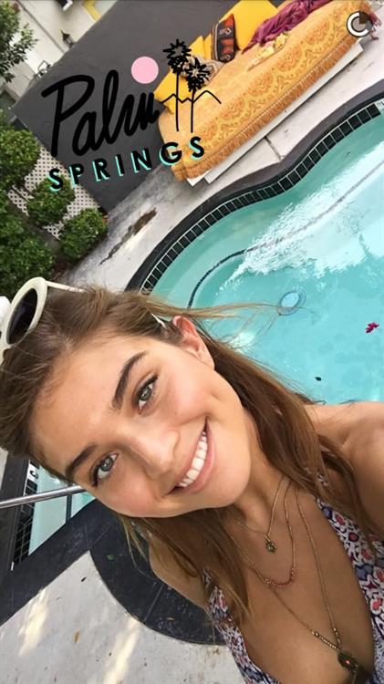 Daniela Lopez in a bikini