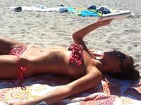 Rosie Jones in a bikini